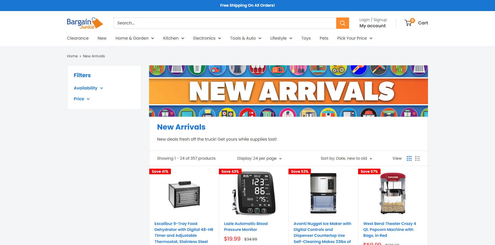 Bargain Junkie coupons