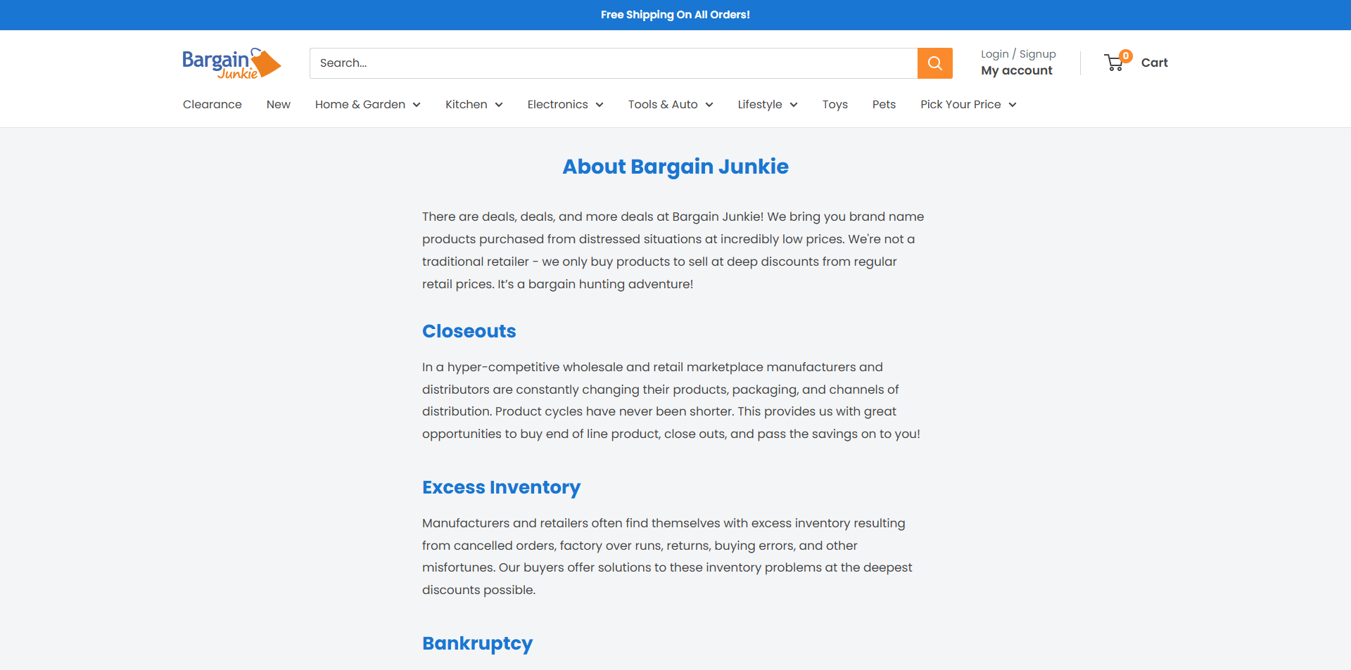 Bargain Junkie discount code