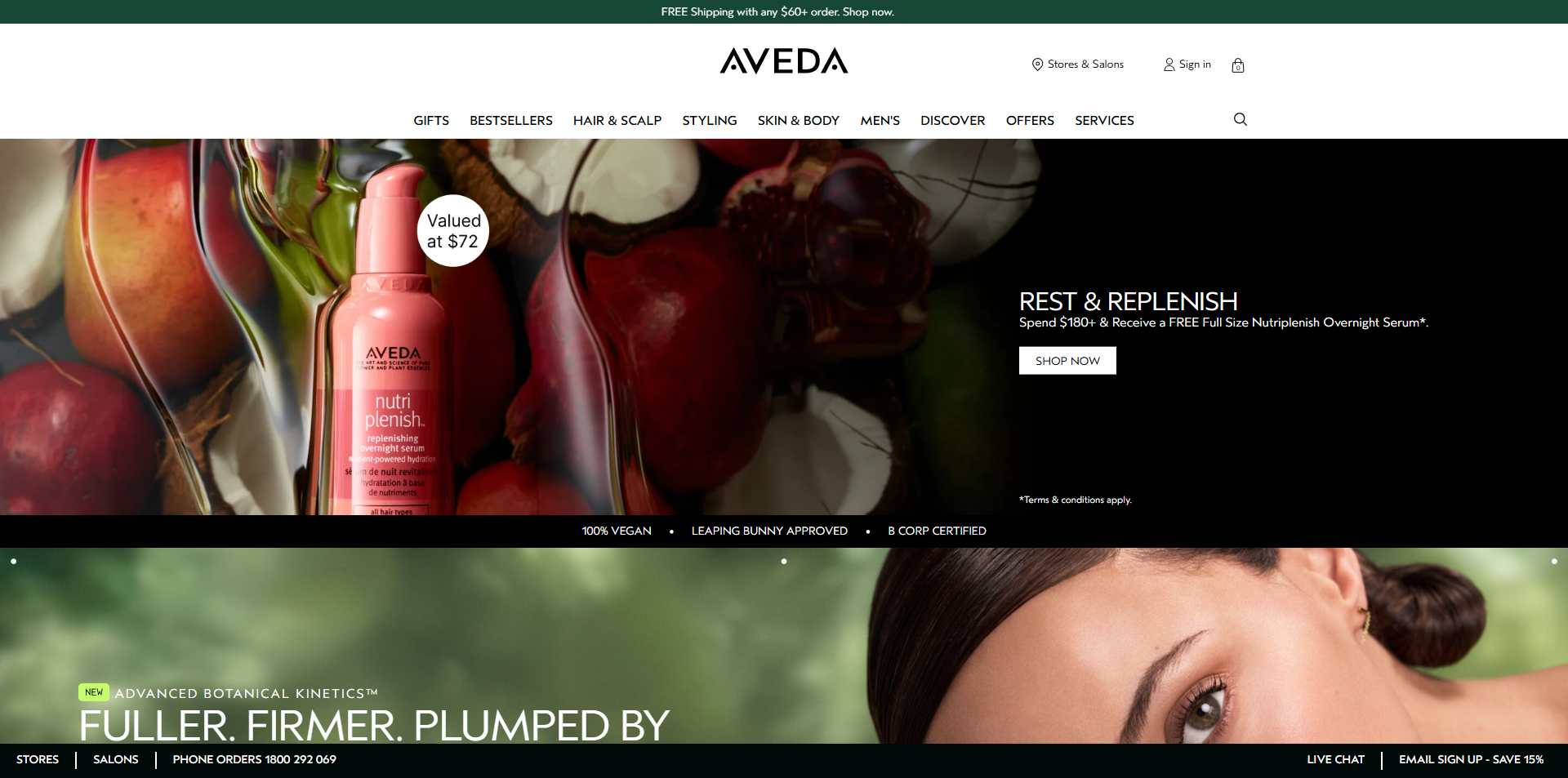 Aveda discount code