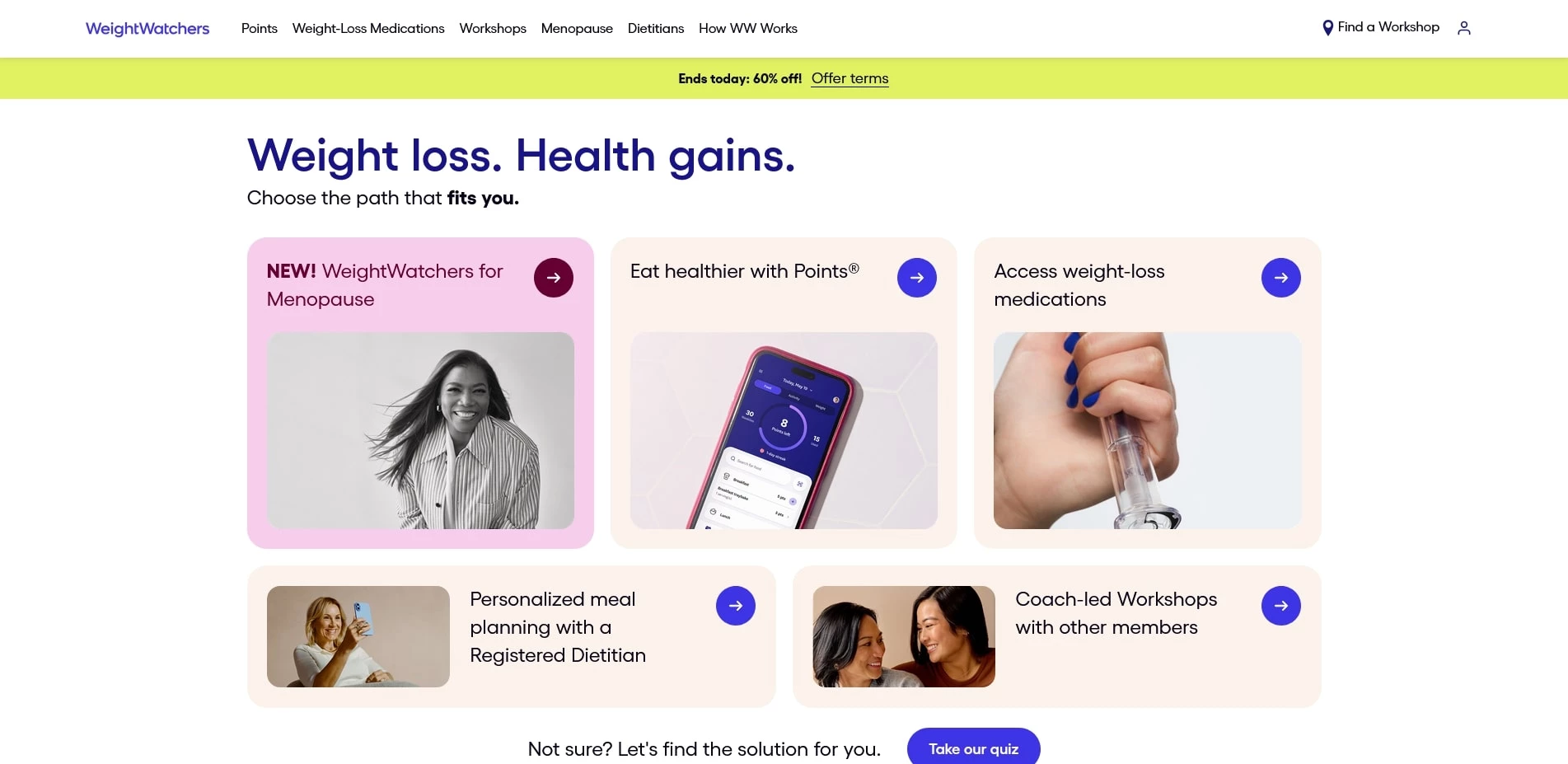 WeightWatchers promo codes