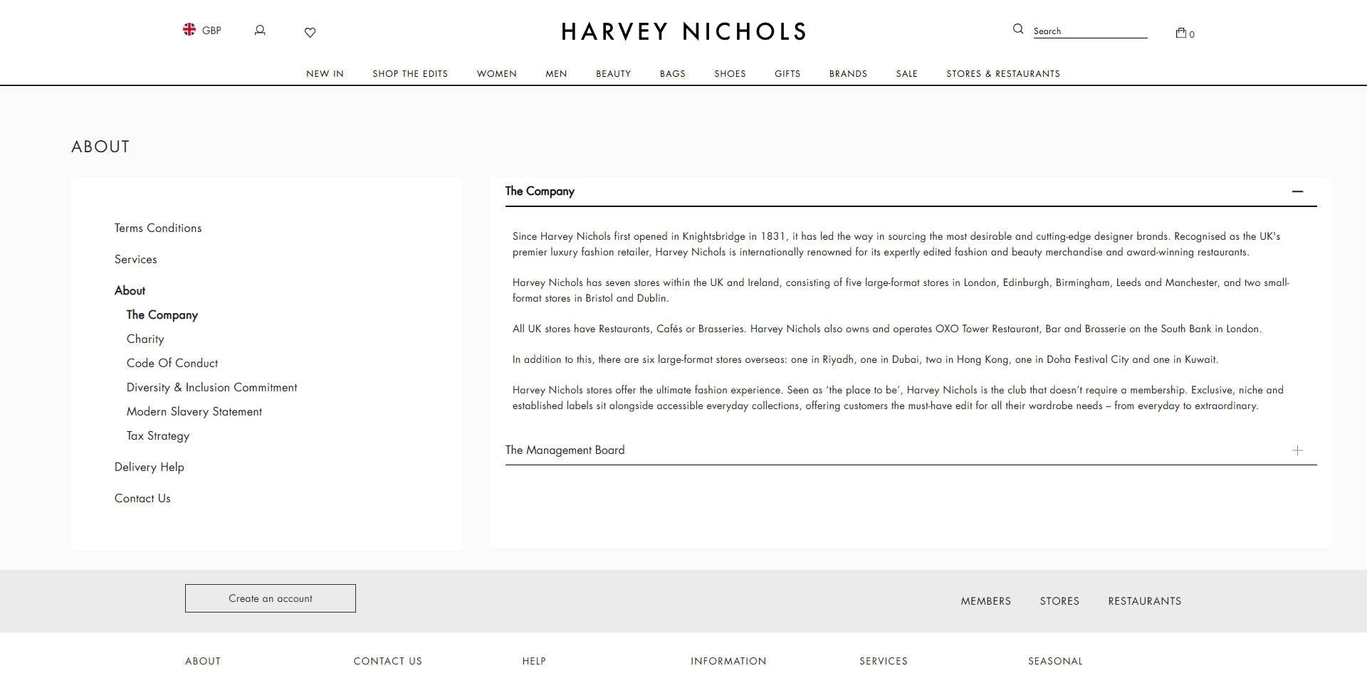 Harvey Nichols Promo Code