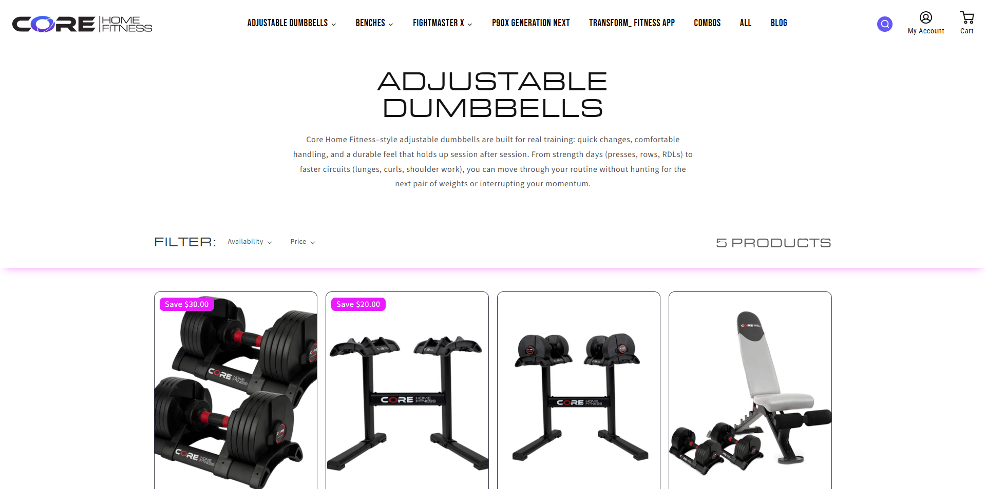 Core Home Fitness Promo Code