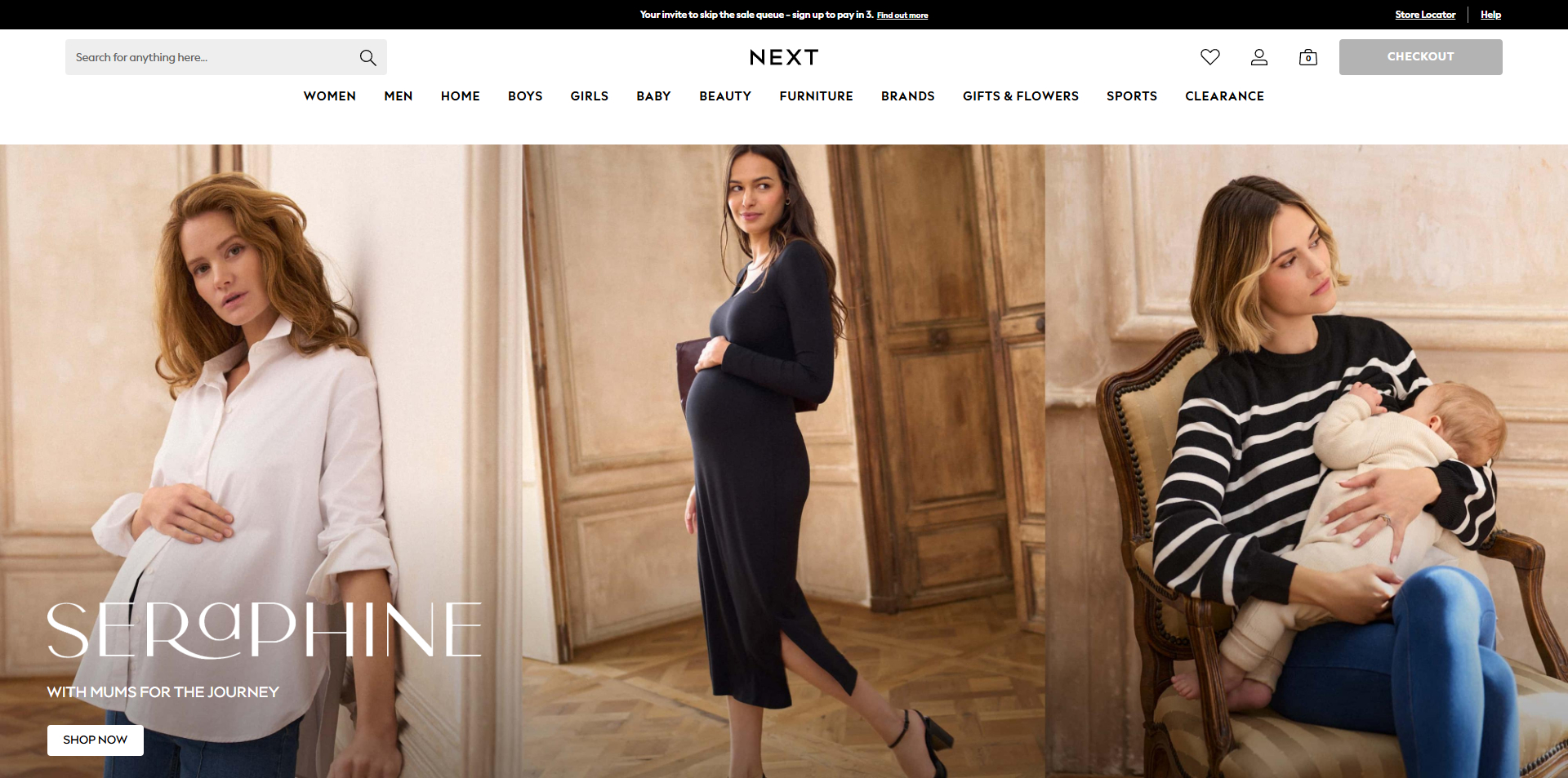 Seraphine discount code