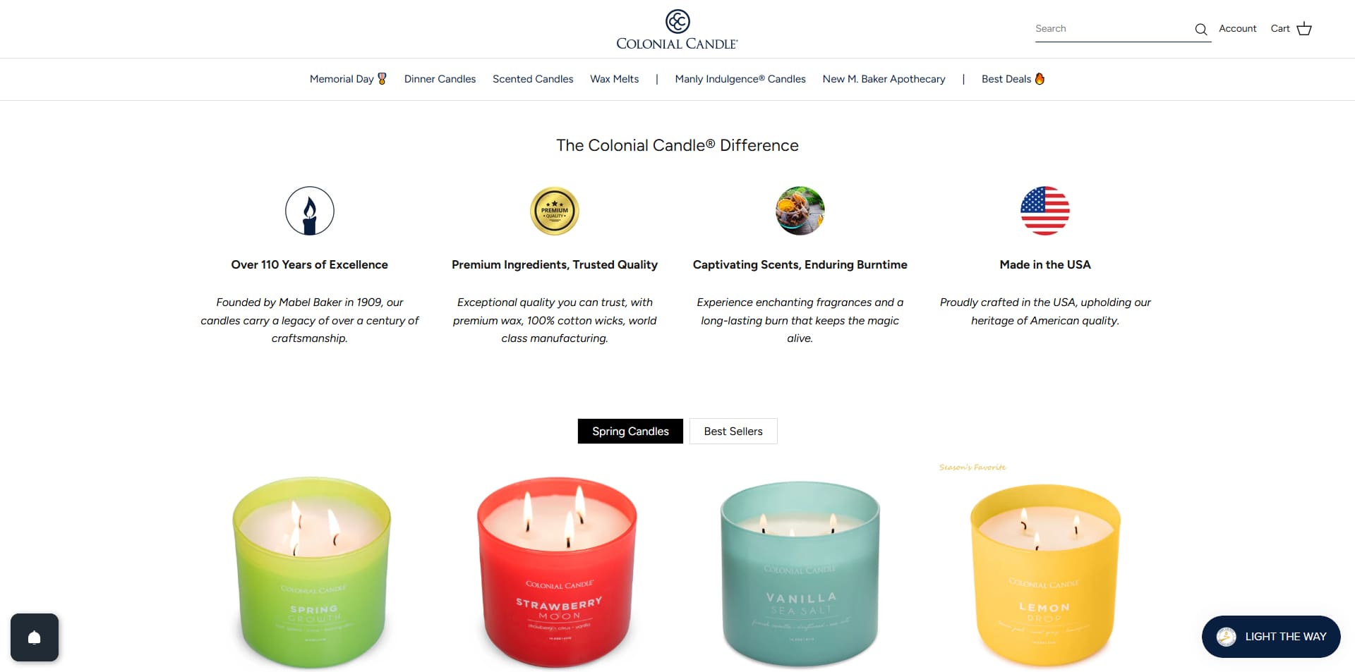 Colonial Candle