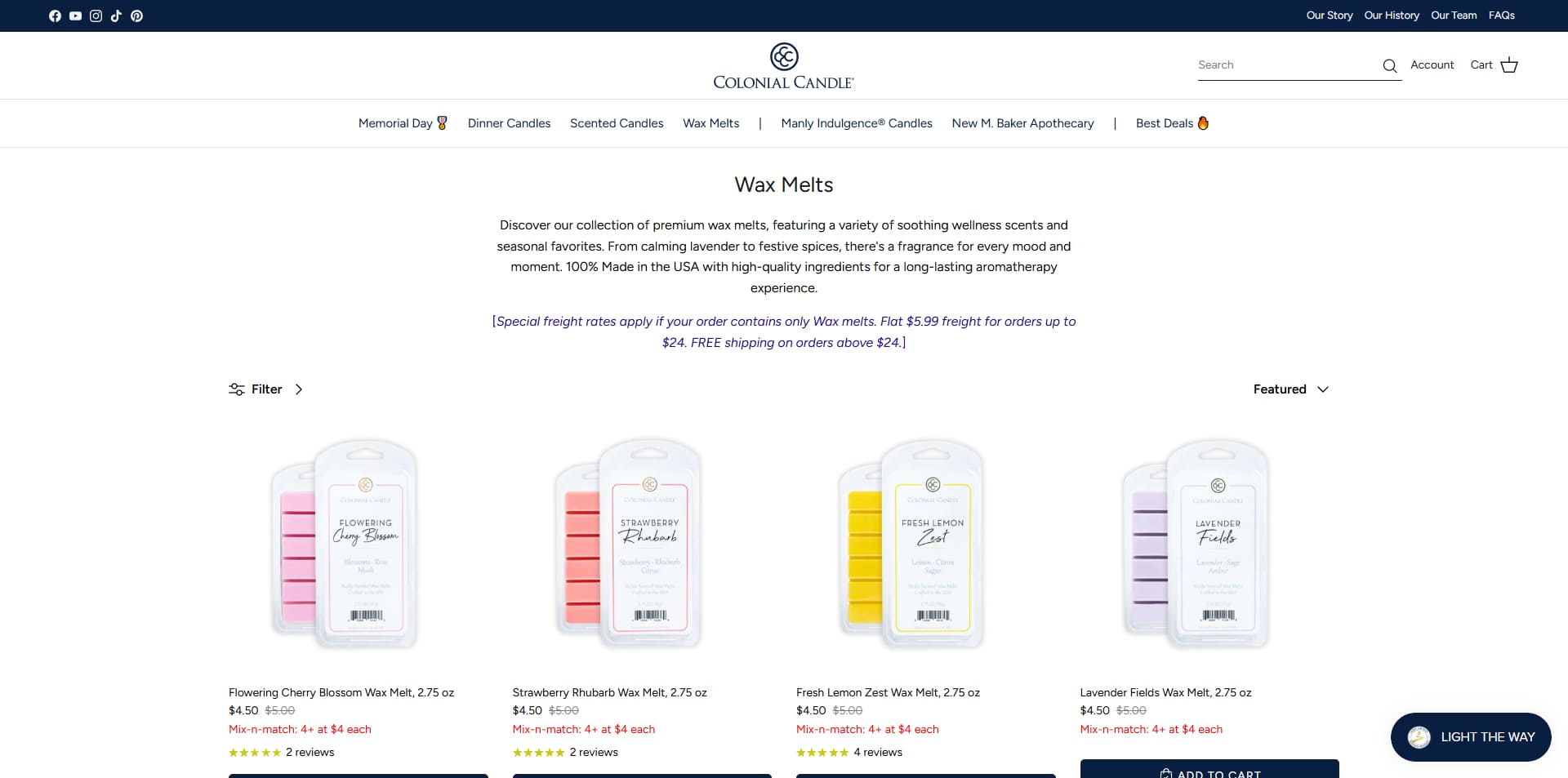 Colonial Candle coupons