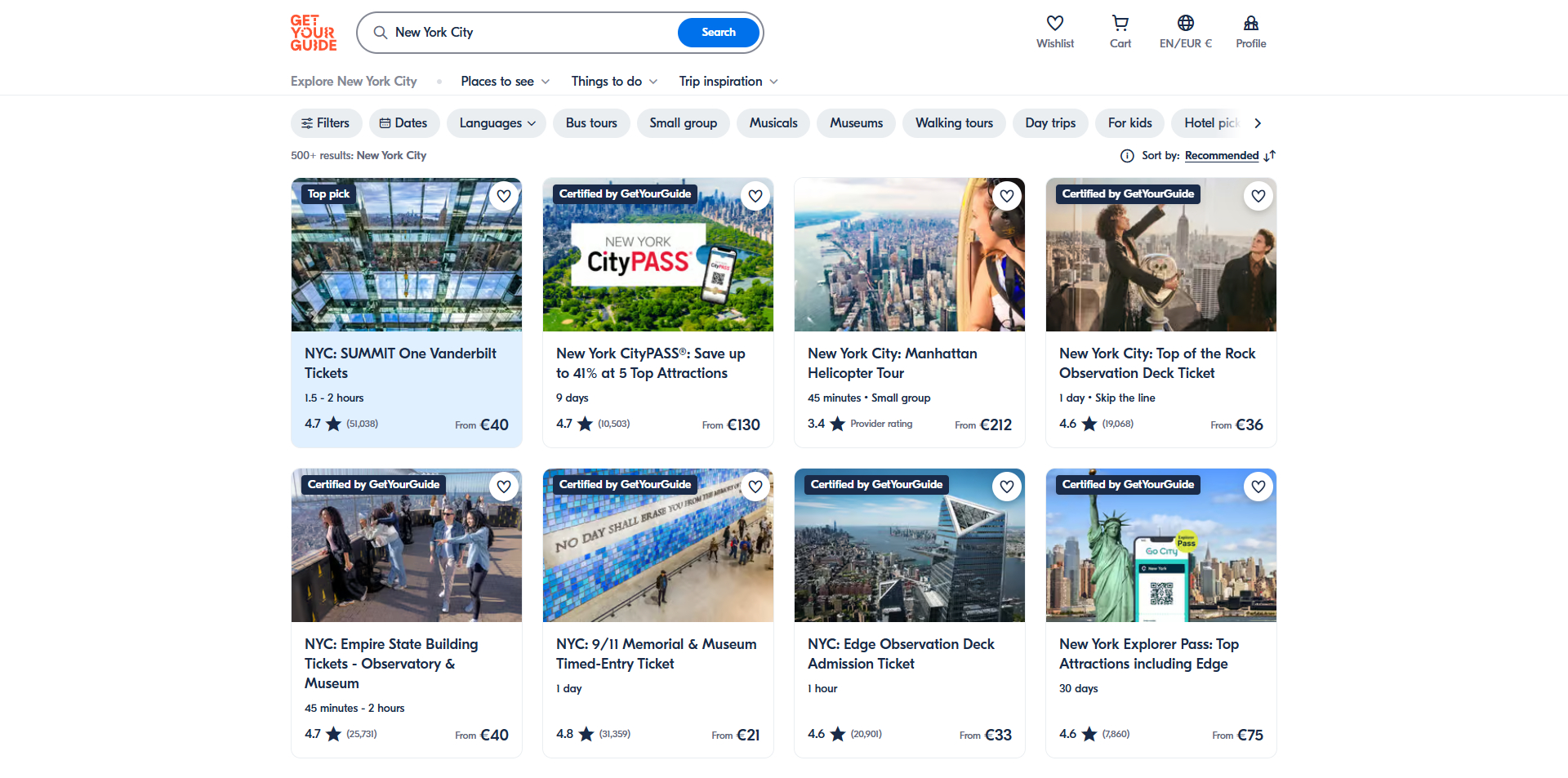 GetYourGuide coupons