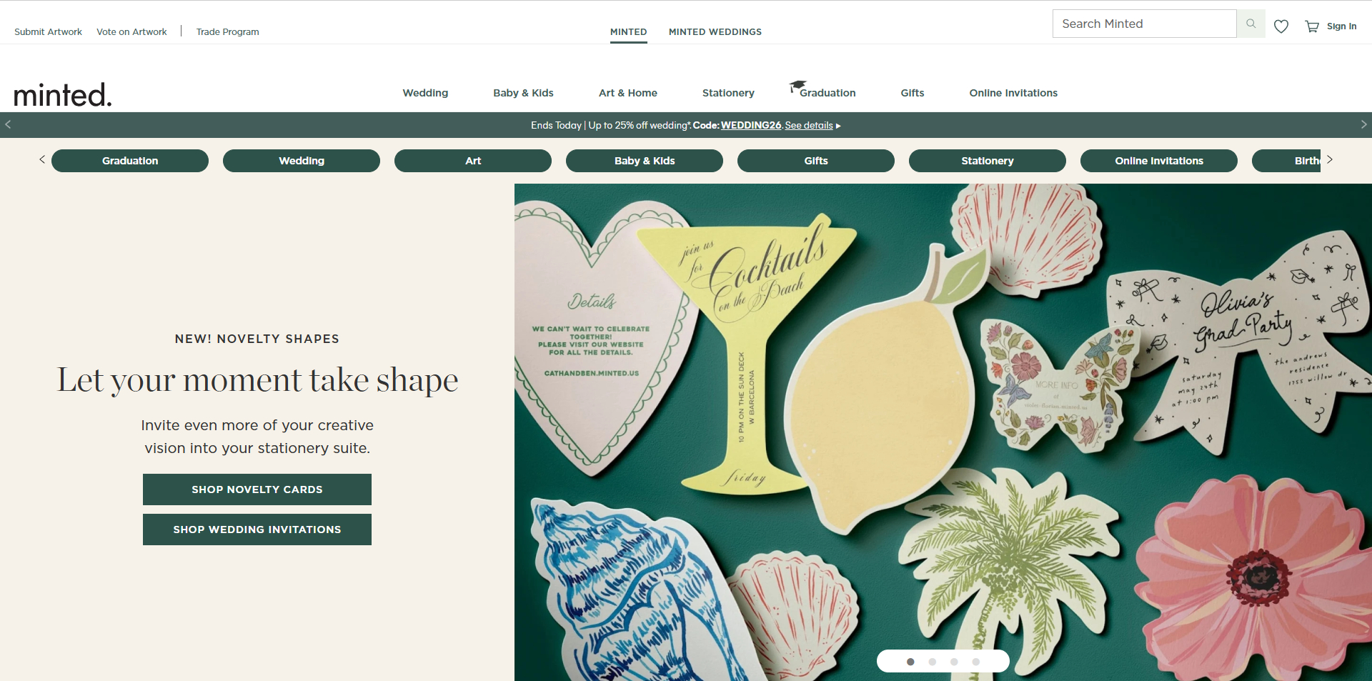 Minted discount code