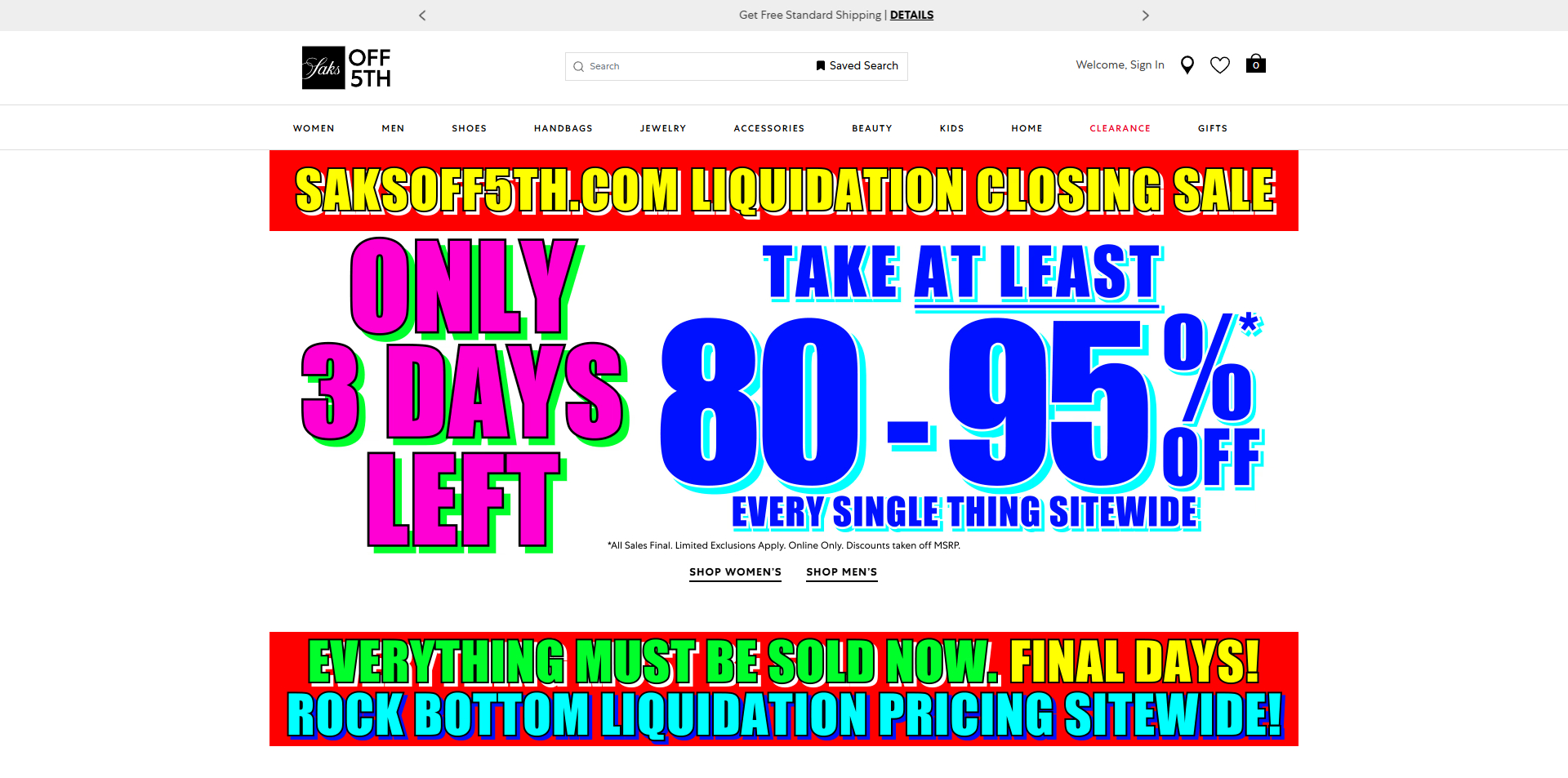 Saks Off 5th discount code