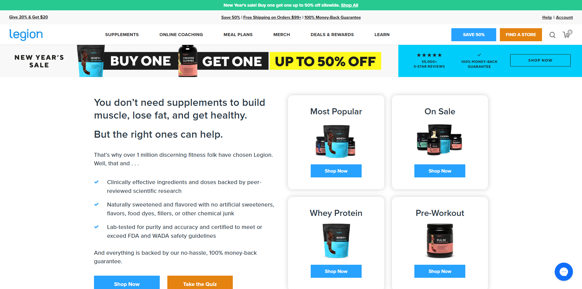 Legion Athletics discount code