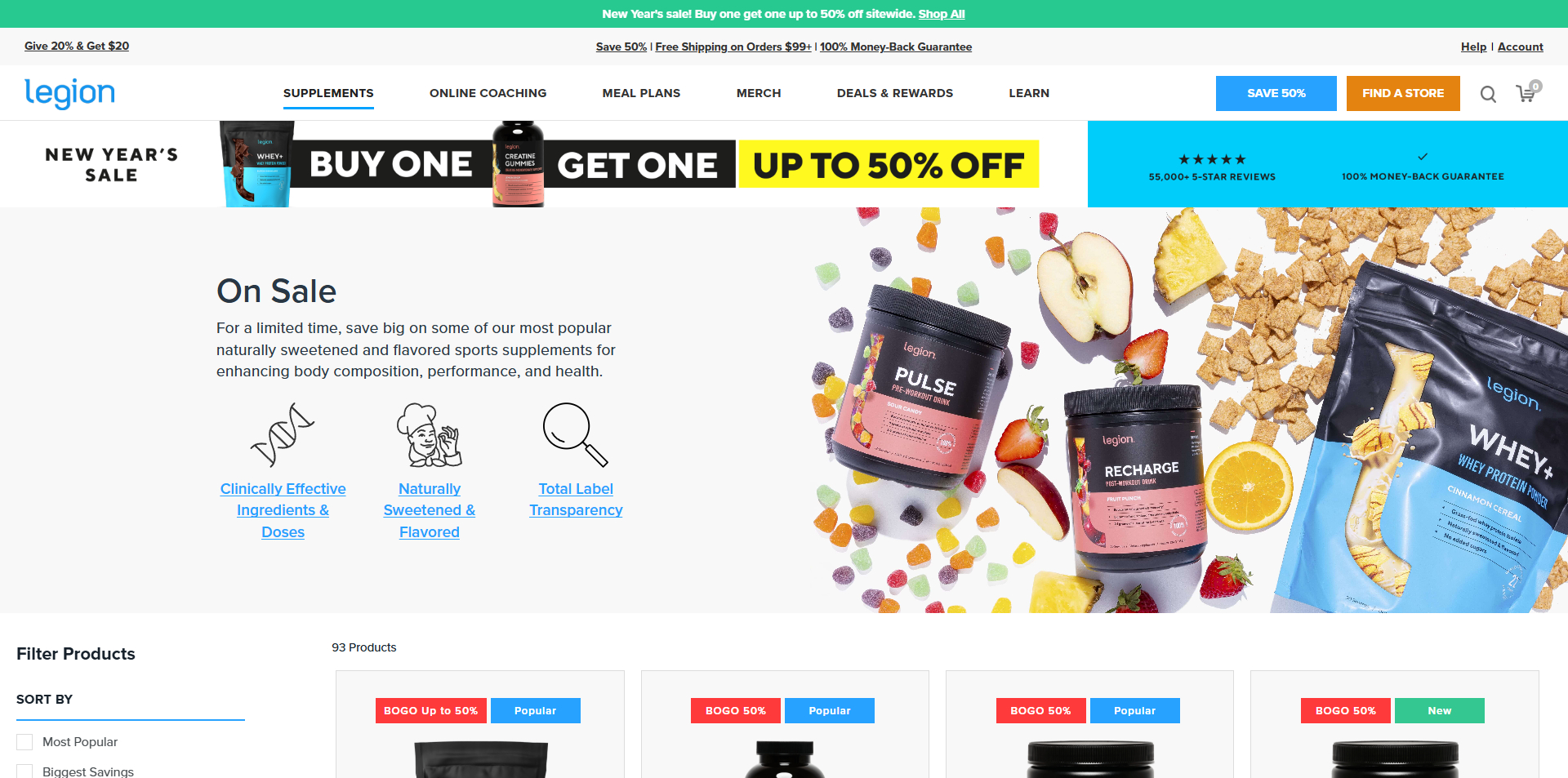 Legion Athletics coupons