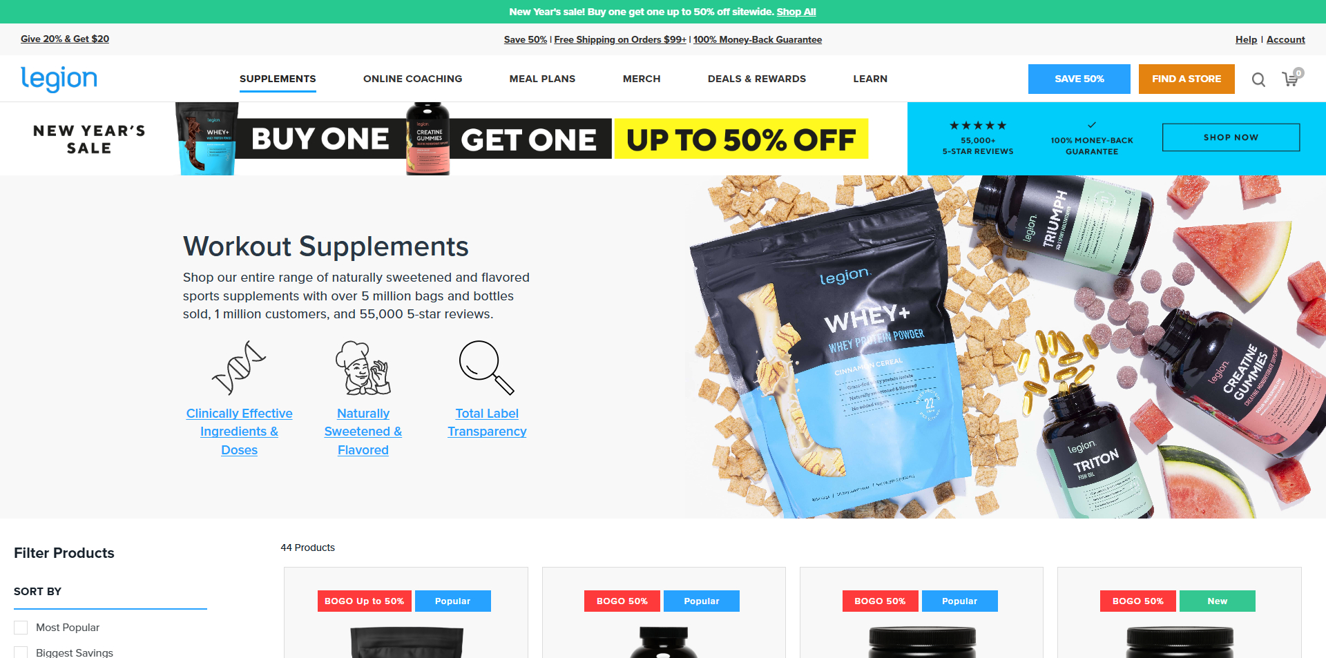 Legion Athletics Promo Code