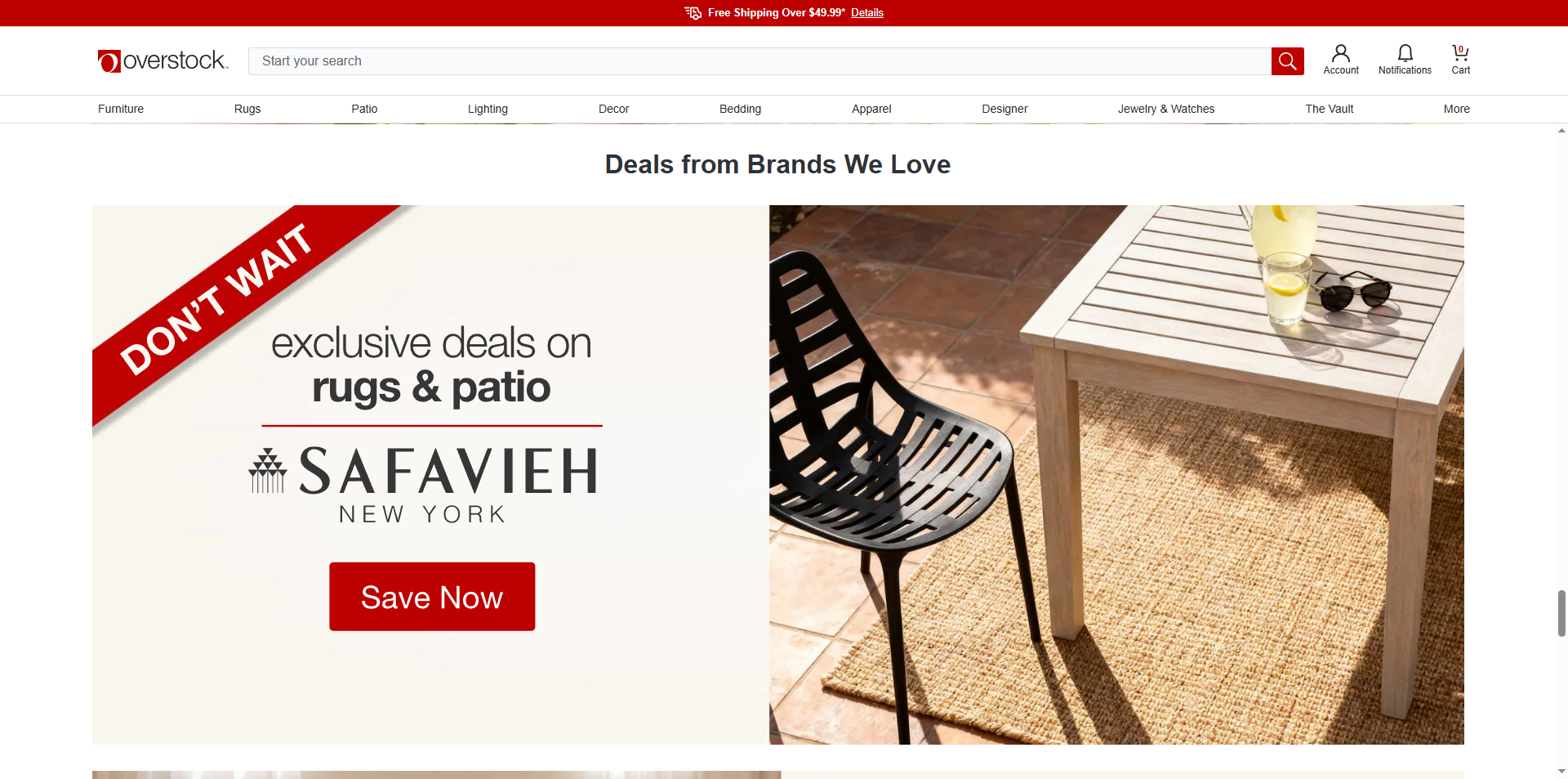 Overstock coupons