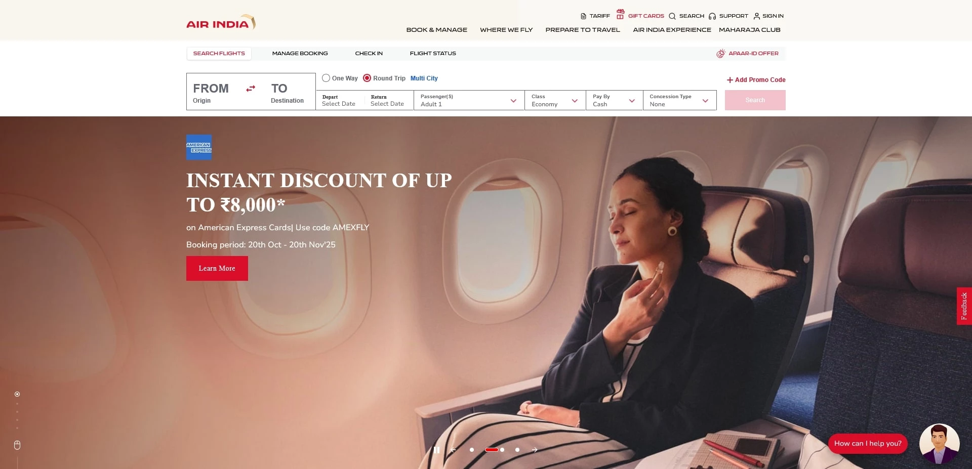 Промокоды Air India Coupon