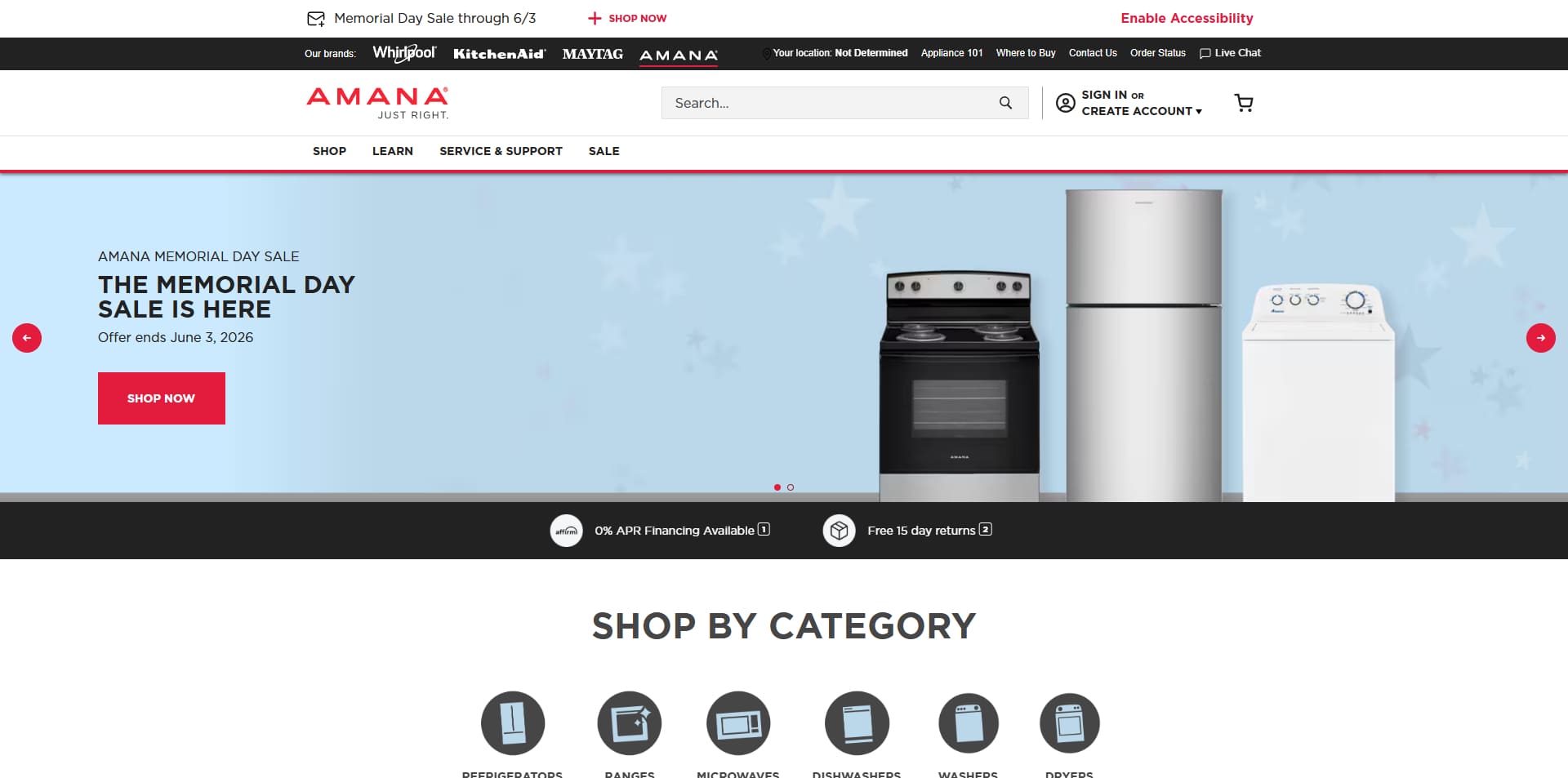 Amana discount code