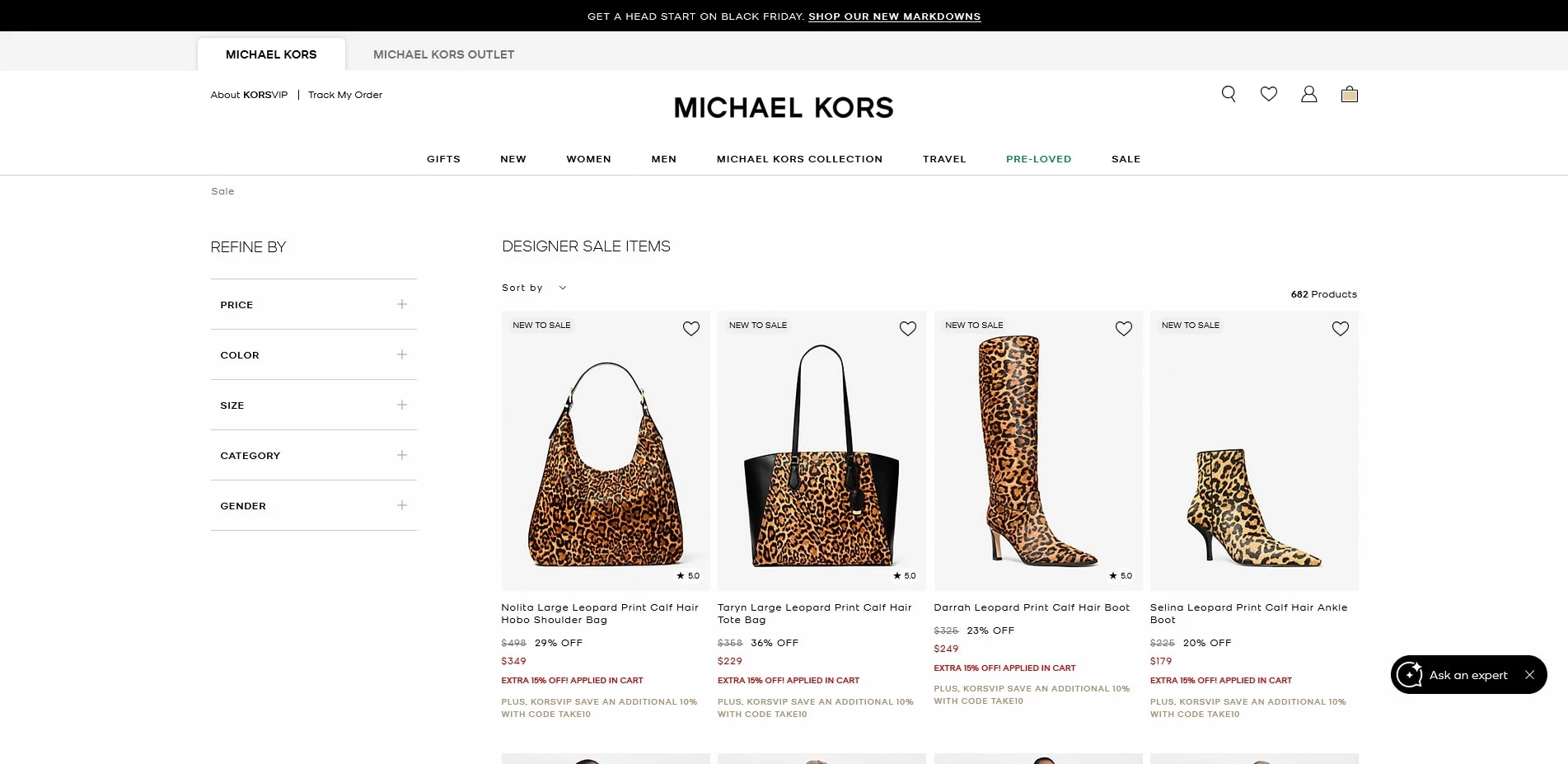 Michael Kors Coupon