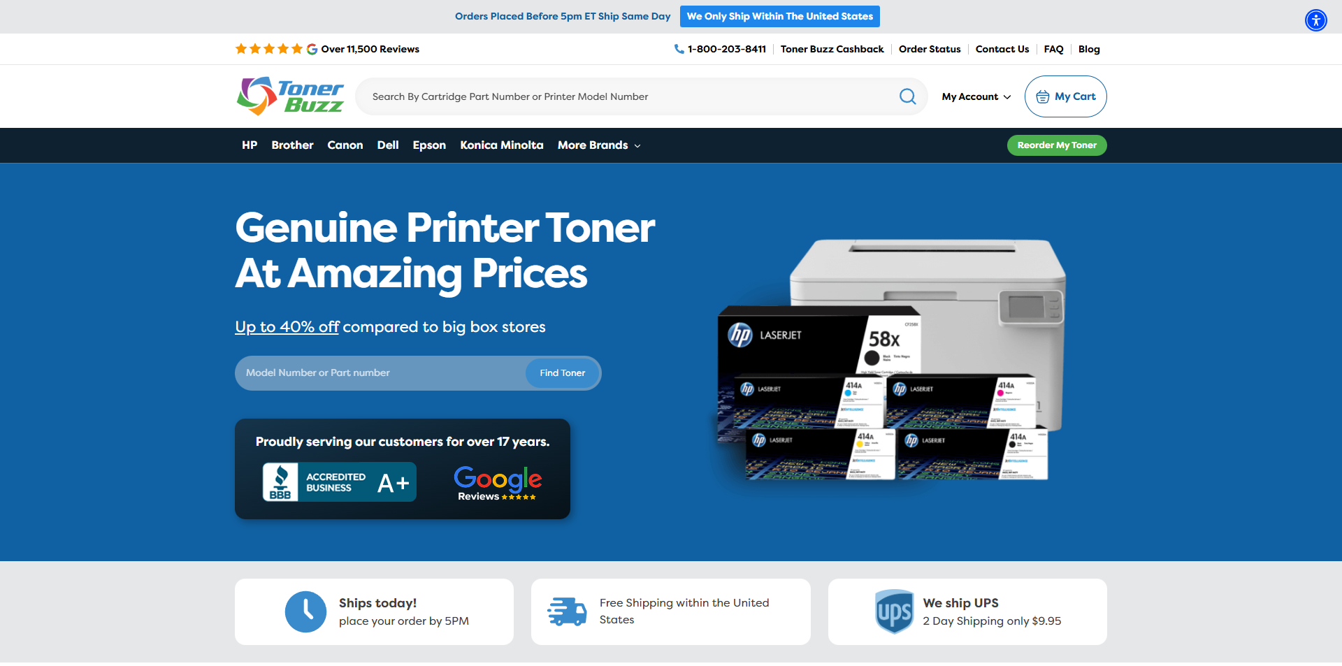 Toner Buzz discount code