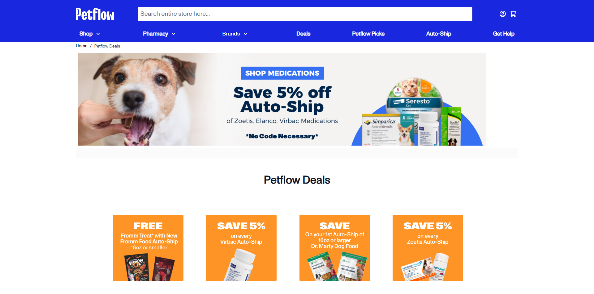 Petflow coupons