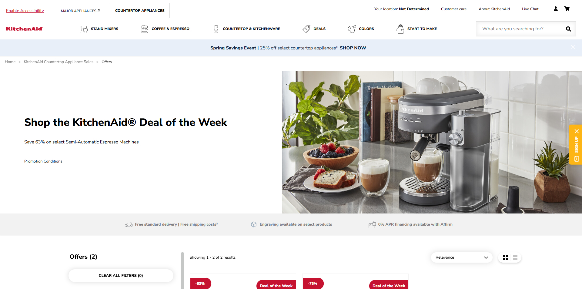 KitchenAid discount code