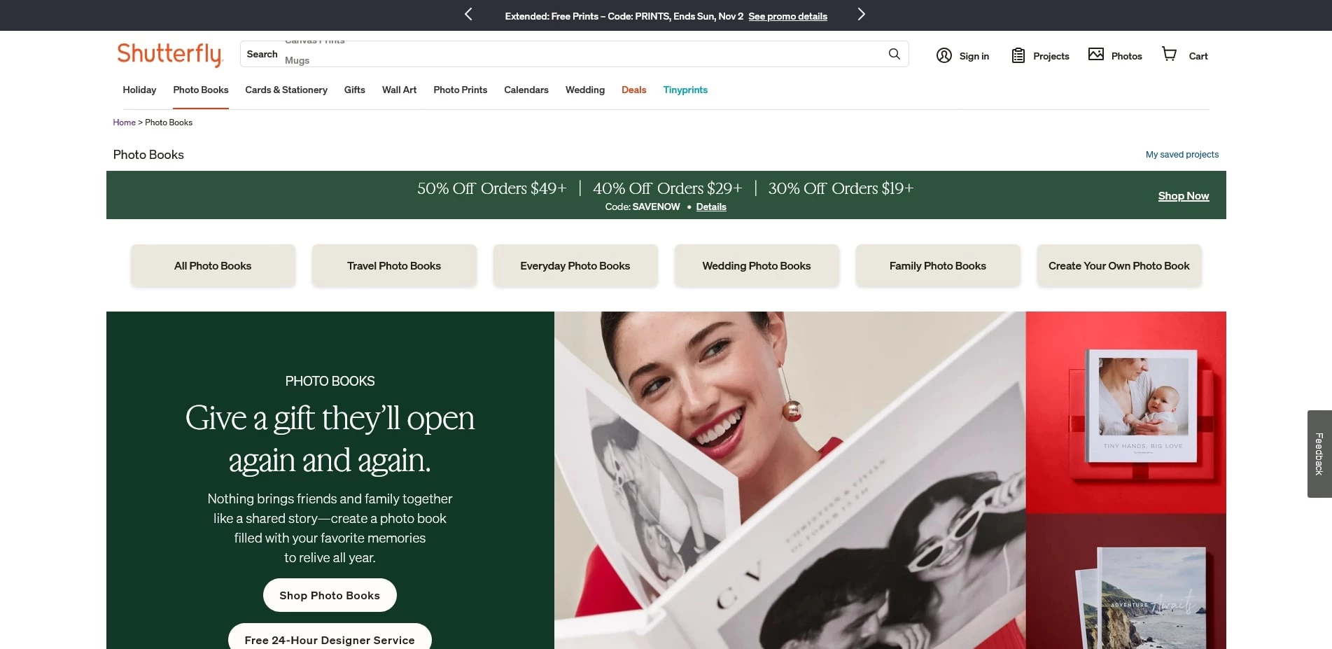 промокоды Shutterfly