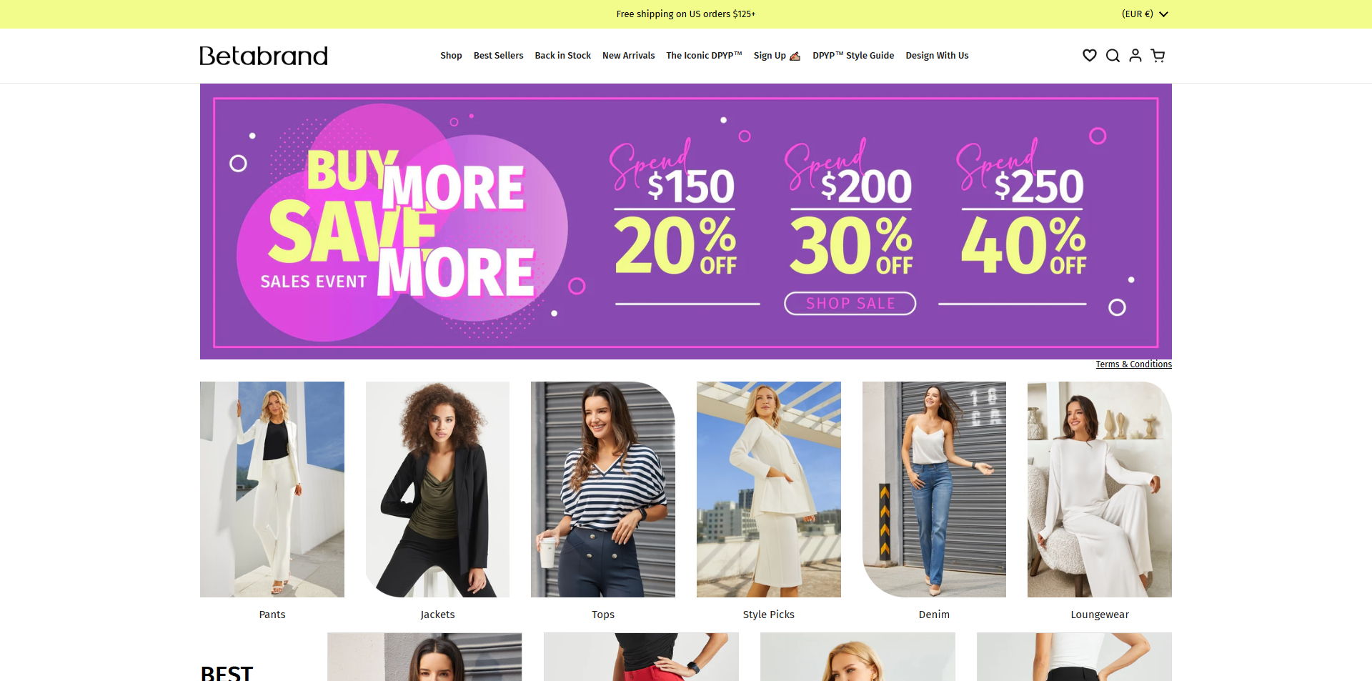 Betabrand discount code