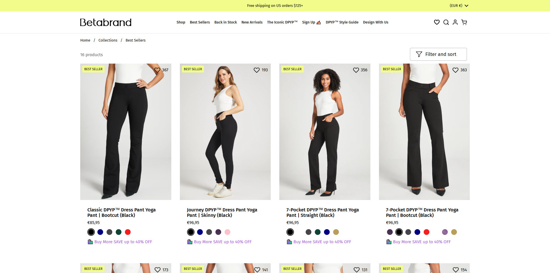 Betabrand voucher