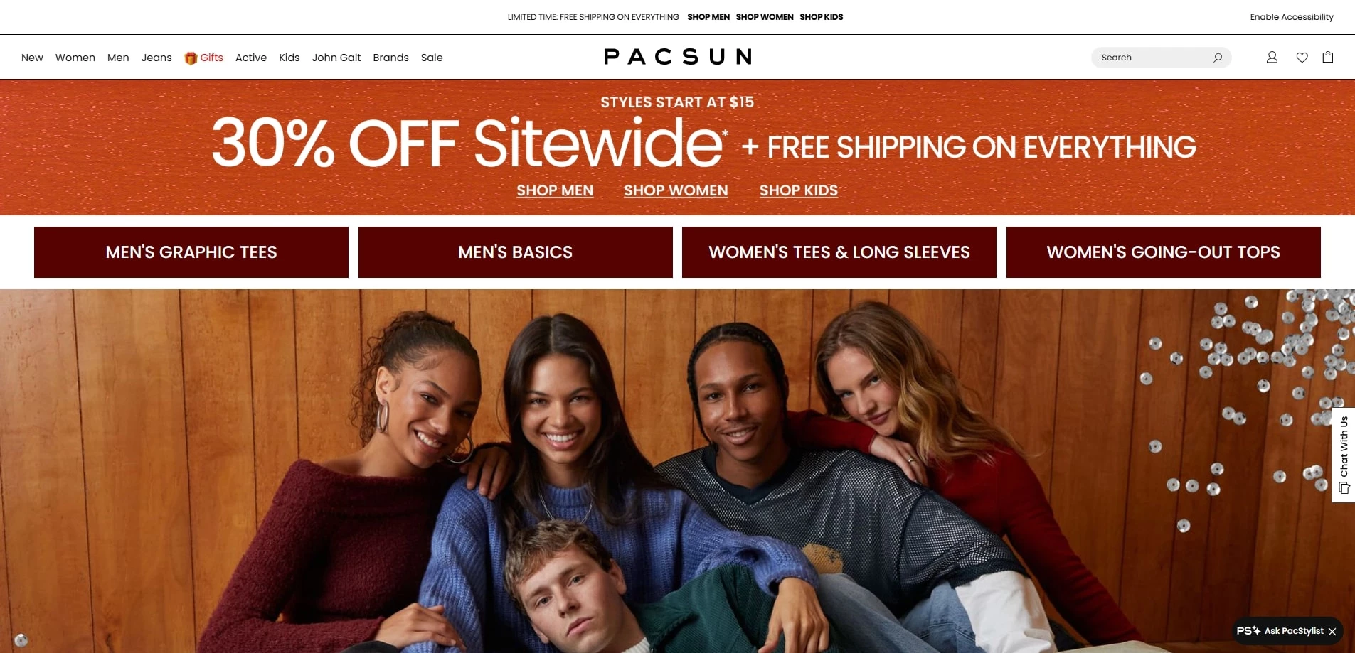 PacSun Promo Code