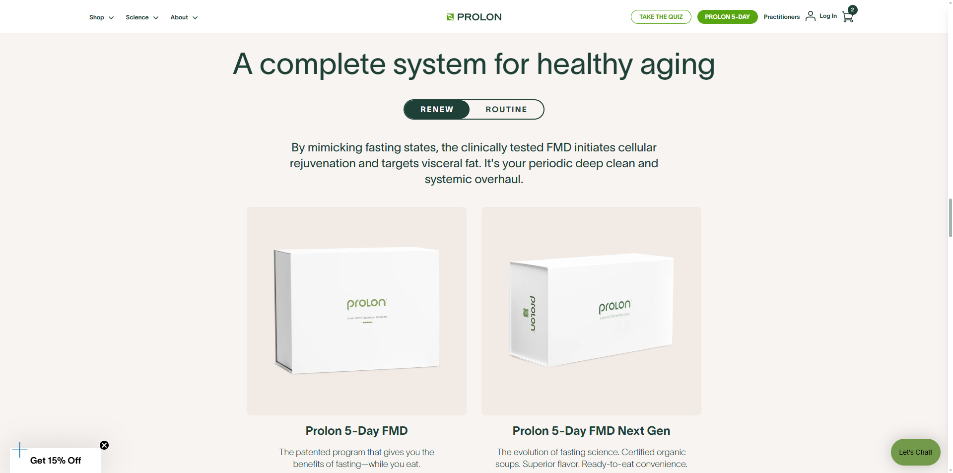 Prolon coupons