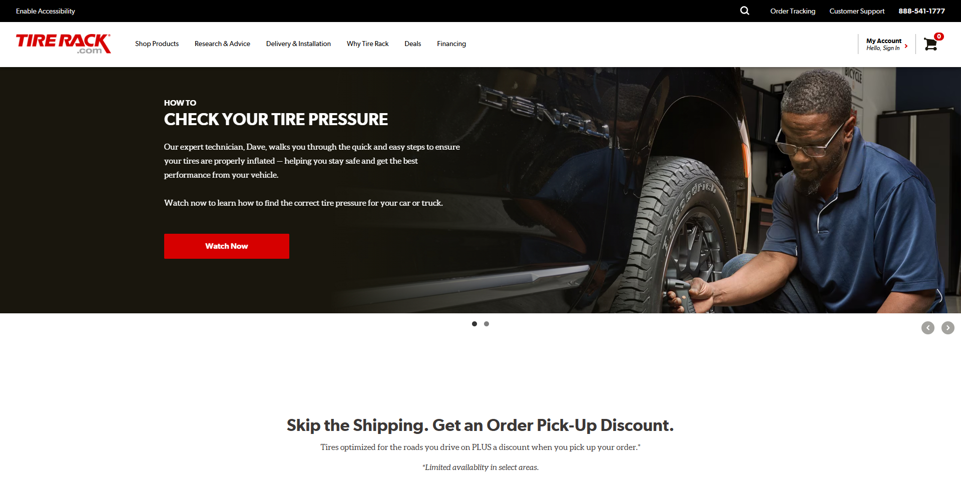 Tire Rack voucher