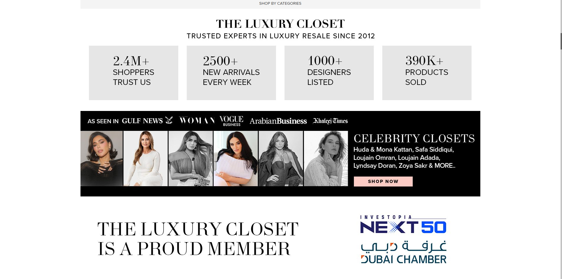 The Luxury Closet coupons