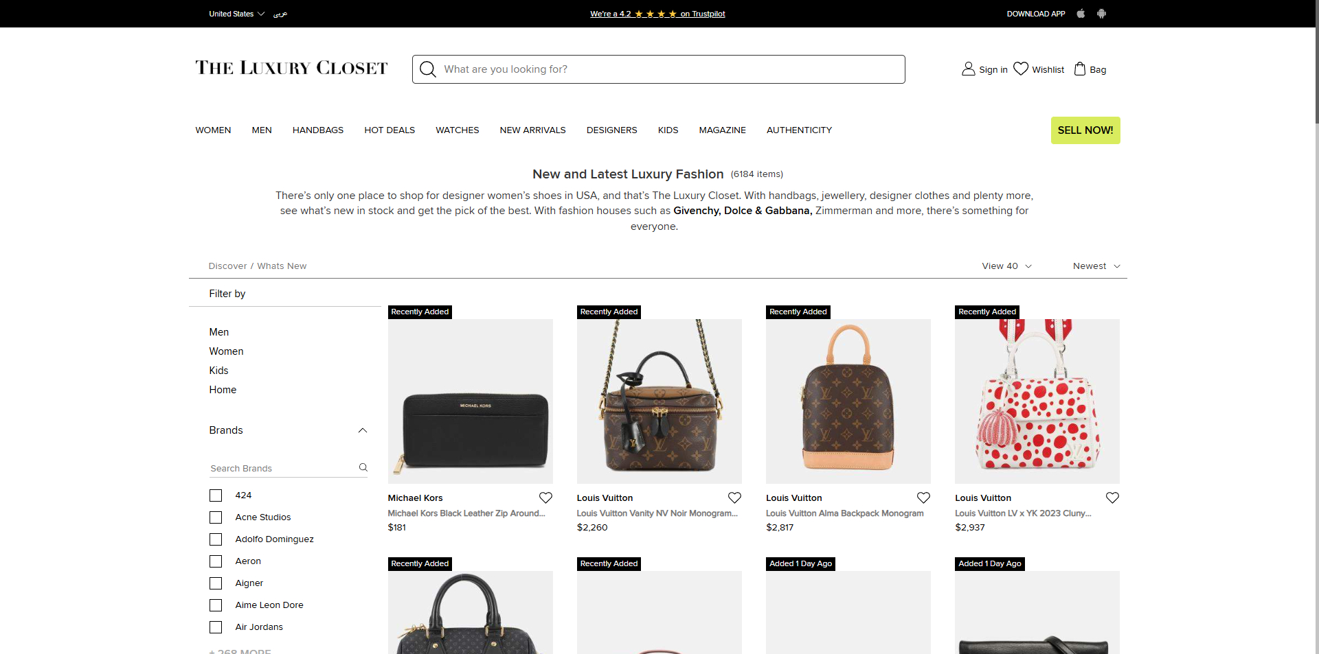 The Luxury Closet coupons