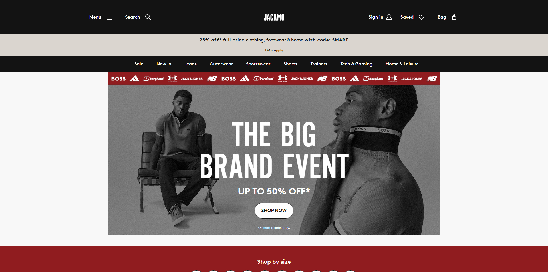 Jacamo discount code