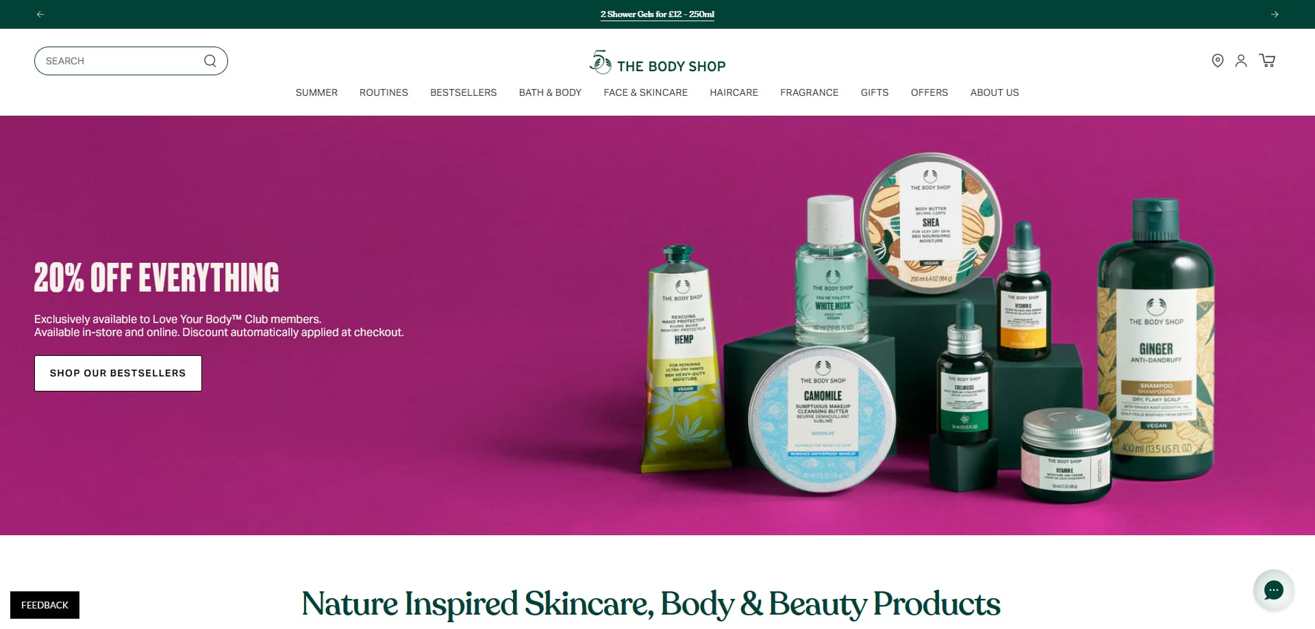 The Body Shop discount code