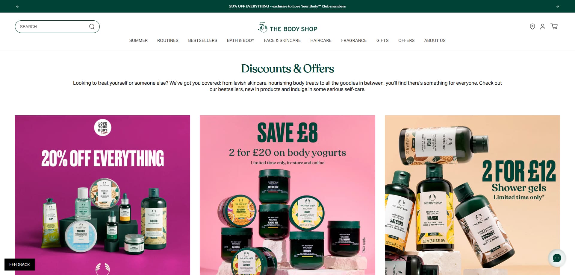 The Body Shop Promo Code