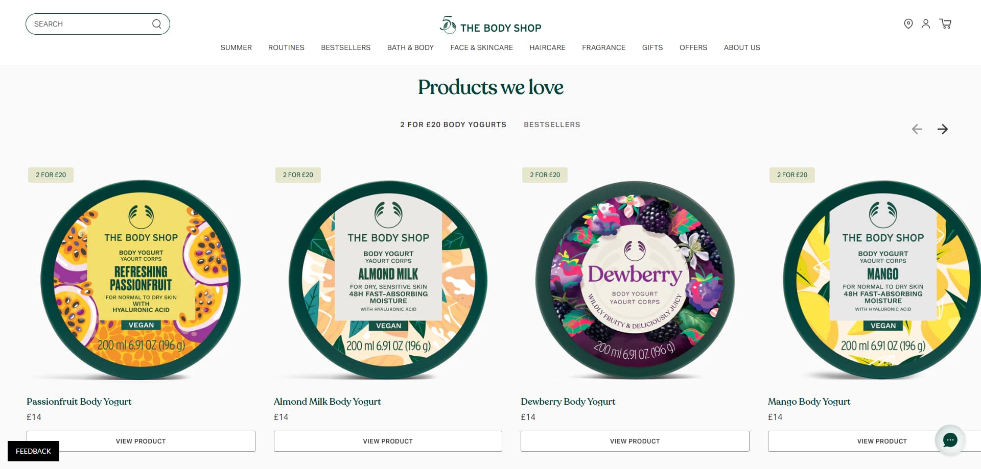 The Body Shop coupons