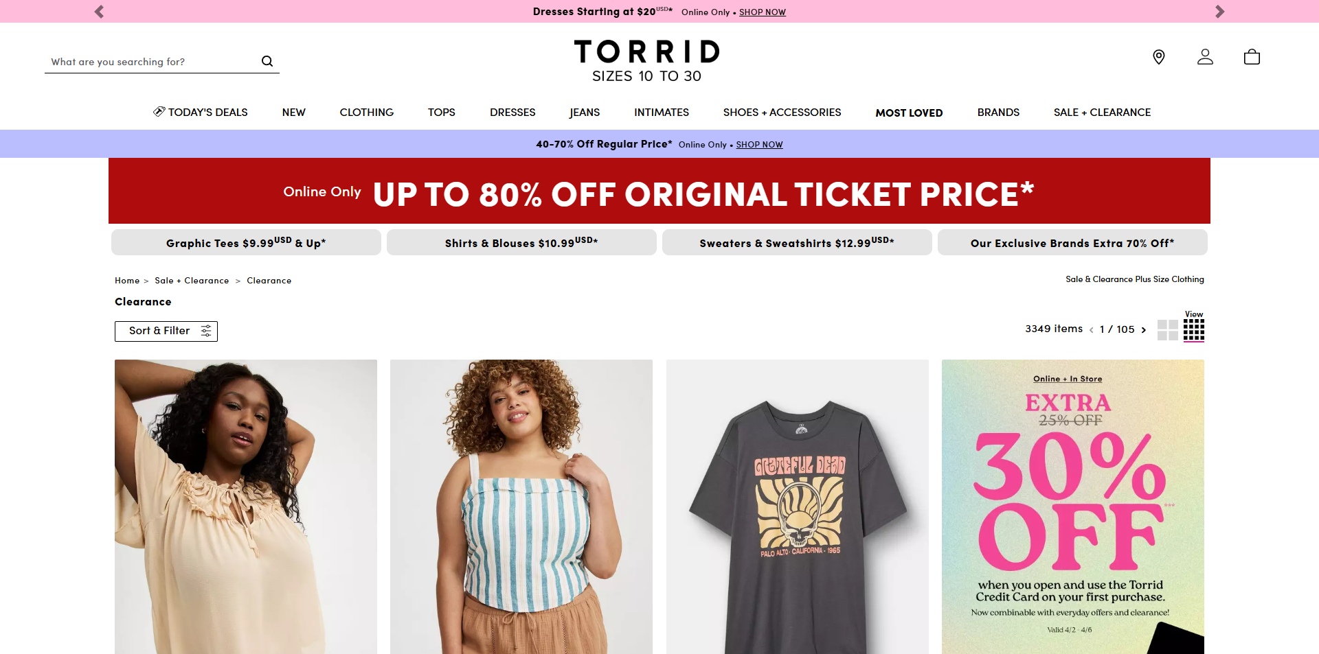 Torrid coupons